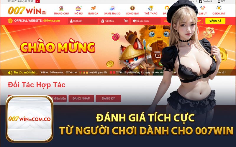 Đánh Giá Tích Cực Từ Người Chơi Dành Cho 007Win