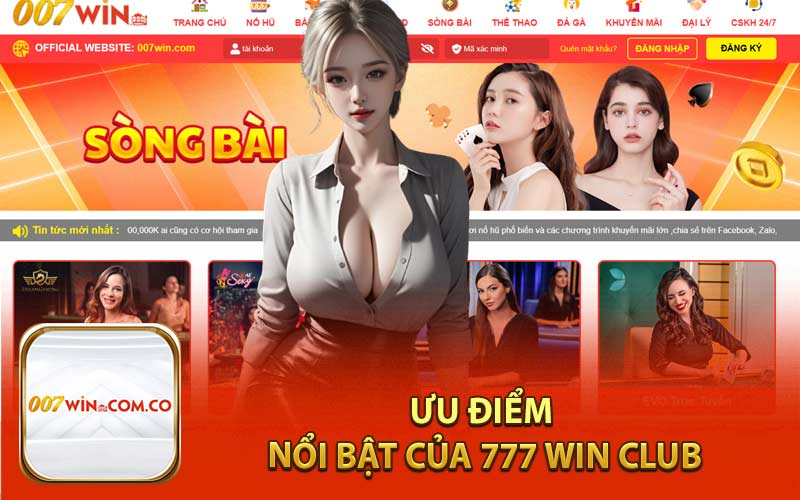 Ưu Điểm Nổi Bật Của 777 Win Club